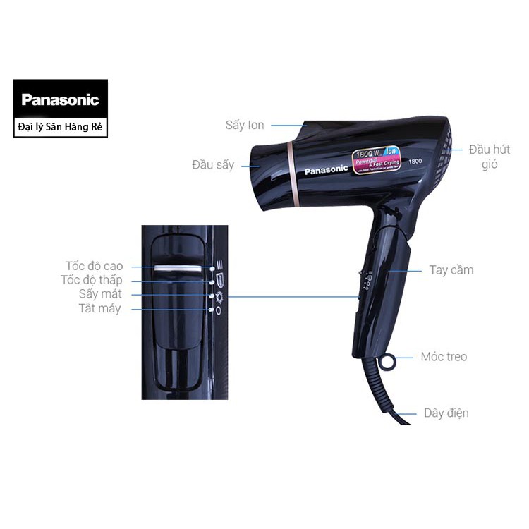 Máy sấy tóc Panasonic EH-NE20-K645