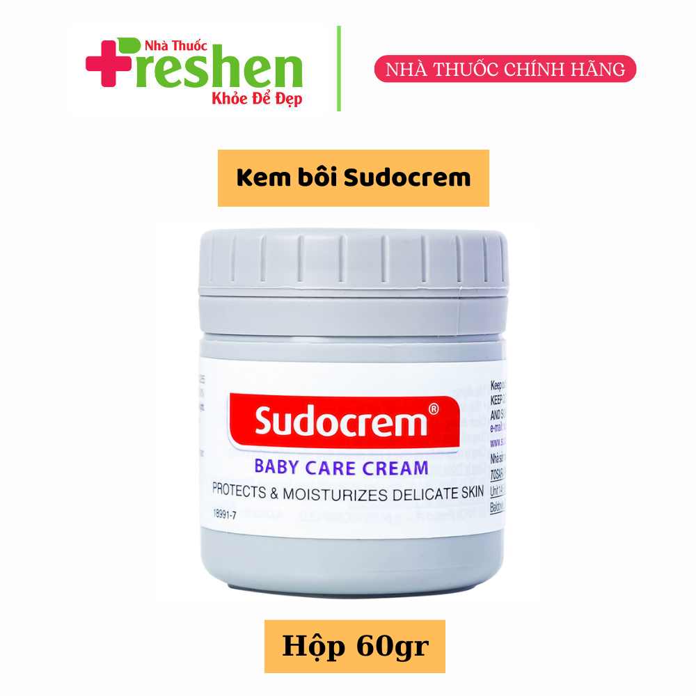 Kem chống hăm tã trẻ em sudocrem 60g