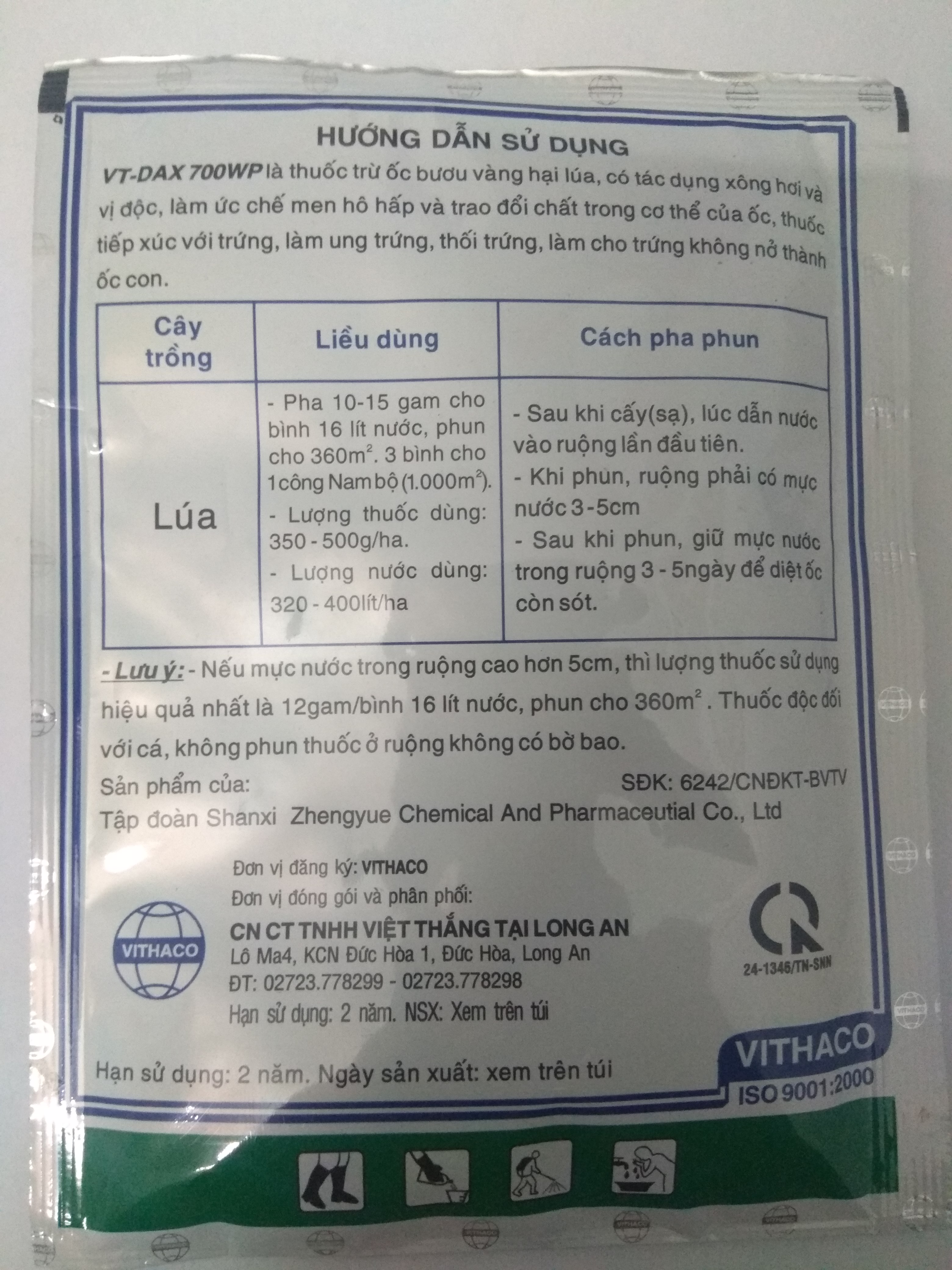 VT-Dax 700wp gói 35g