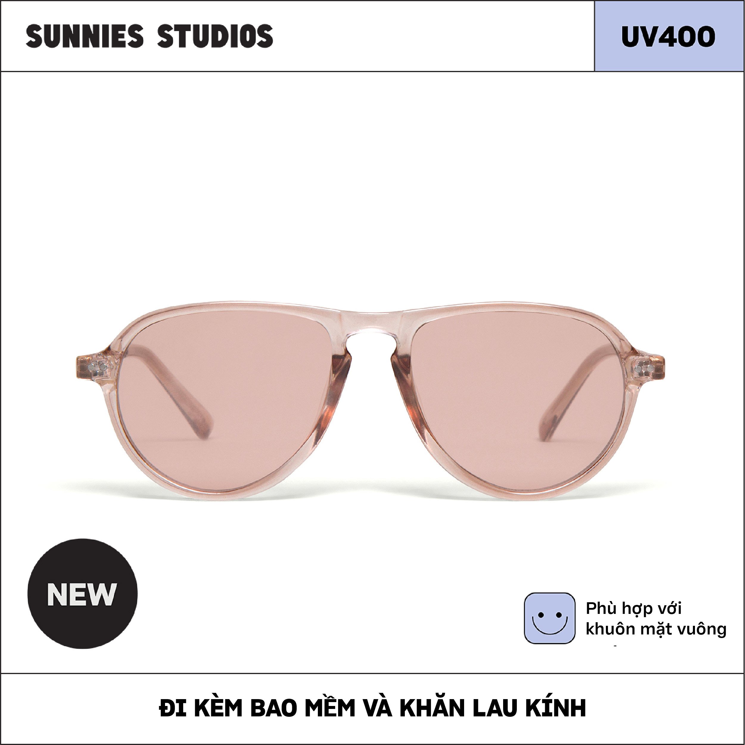 Kính mát Sunnies Studios Gọng Phi Công Ronan in Dune
