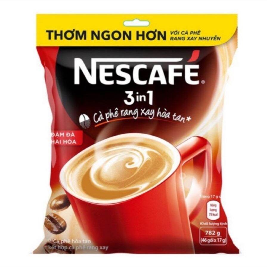 cà phê hòa tan 3 in 1 Nescafe 46 gói