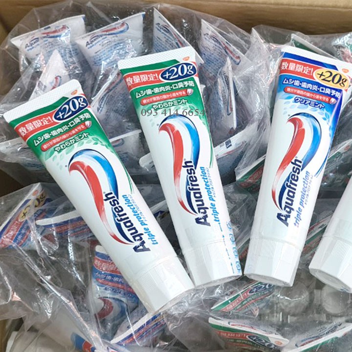 Kem Đánh Răng Aquafresh Nhật Bản 140gr [CHÍNH HÃNG]