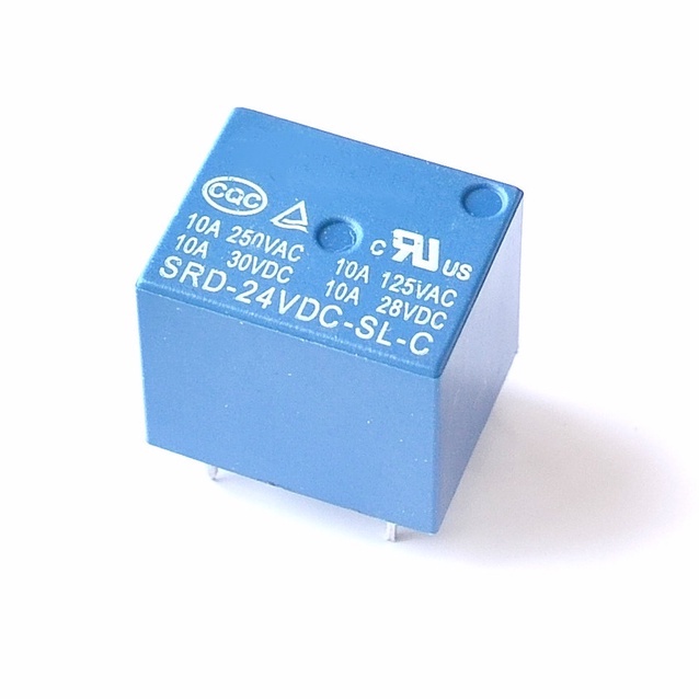 Relay 5 chân 5v/12v/24v loại tốt