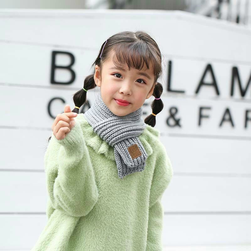 Khăn len quàng cổ cực ấm vào mùa đông cho bé K65