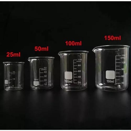 Cốc thủy tinh chịu nhiệt 100ml - COCTT100