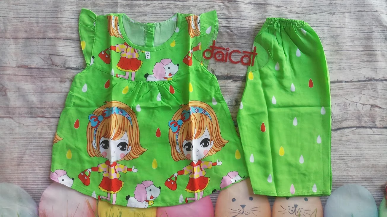 Bộ tole/lanh lửng bé gái từ 6kg-37kg