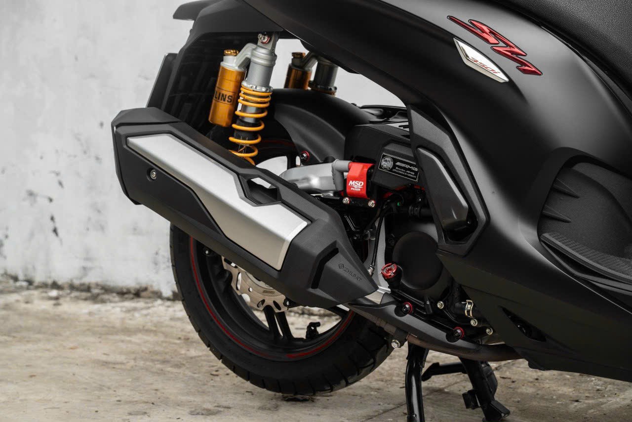 Ốp pô cho Honda SH 350i chế