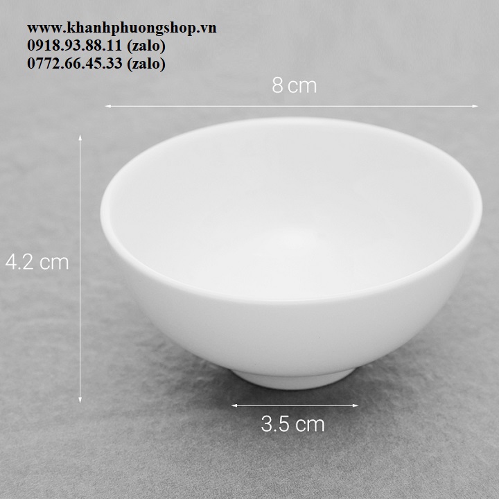 [HCM]chén sứ đựng nước chấm - chén sứ đựng nước chấm