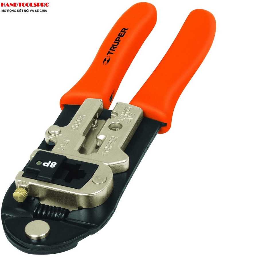 Kìm bấm cáp mạng nhiều đầu Truper 18343 (PRJ-3X)