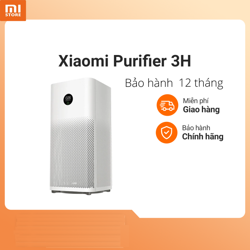 Máy lọc không khí Xiaomi Mi Air Purifier 3H - Bản Quốc Tế chính hãng bảo hành 12 tháng