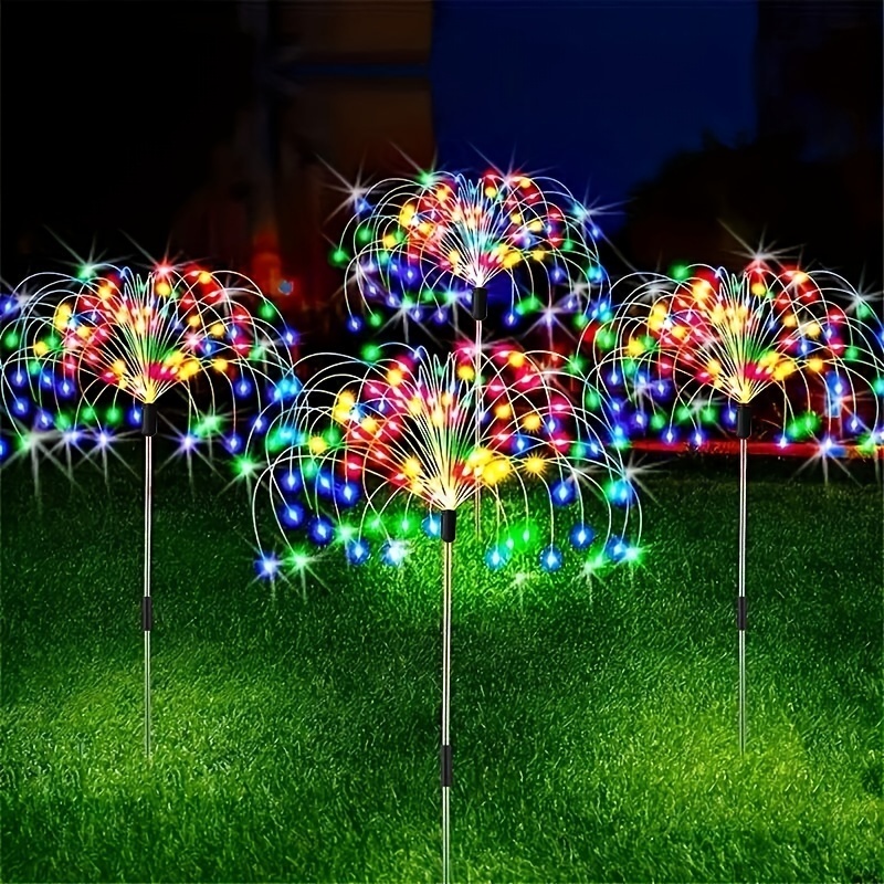 Light Up Your Garden with These DIY Solar Fireworks Lights!