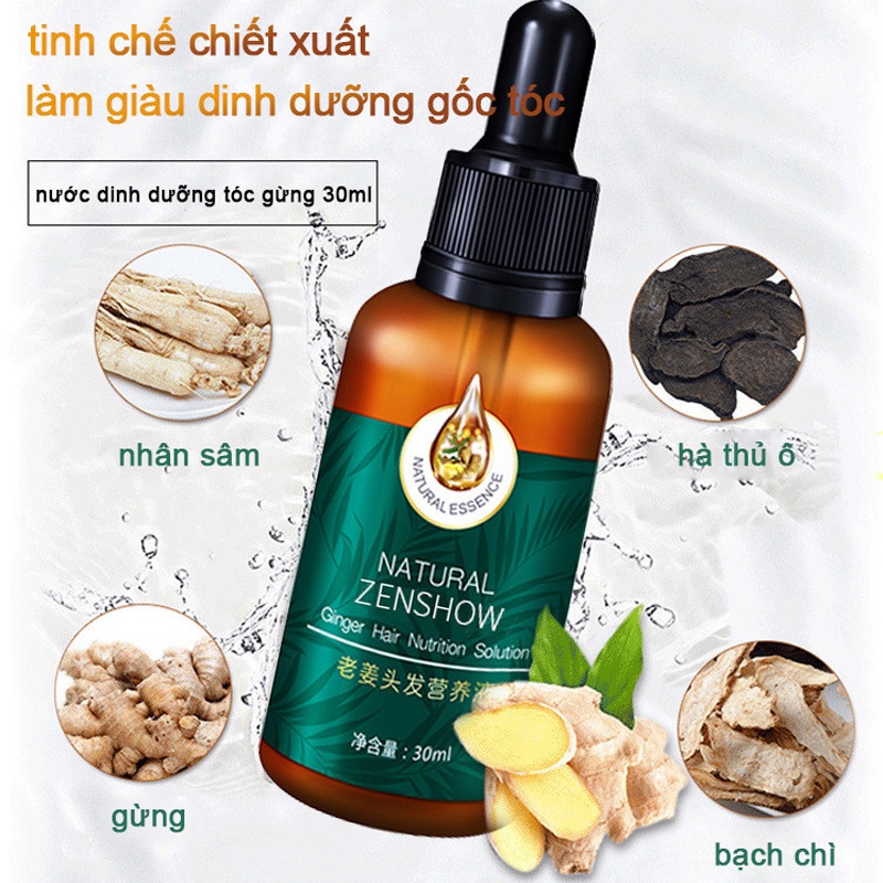 Tinh chất mọc tóc tinh dầu mọc tóc 30ml serum kích mọc tóc chăm sóc tóc chống rụng tóc,kích thích tóc mọc dà
