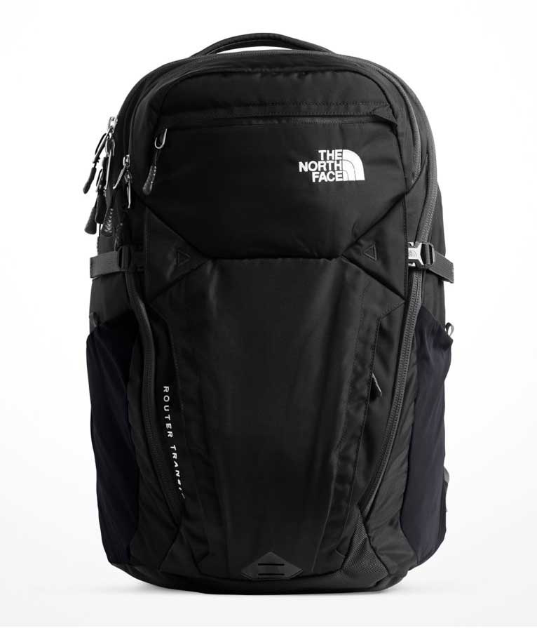 [HCM][TẶNG Áo Mưa Trùm Balo] Balo laptop T.N.F Router Transit 2018 - Màu Black