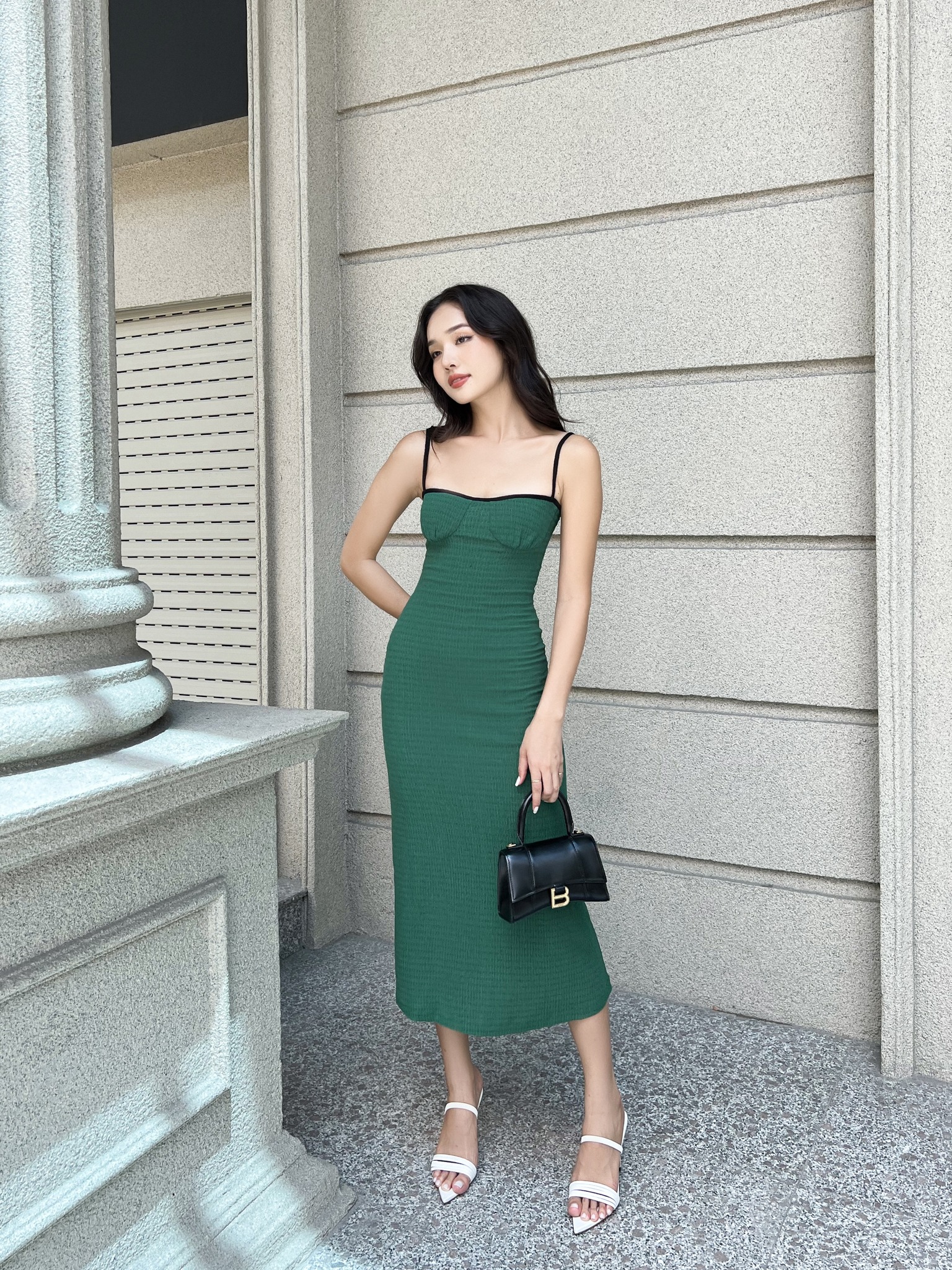 OLV - Đầm Halley Dress In Green