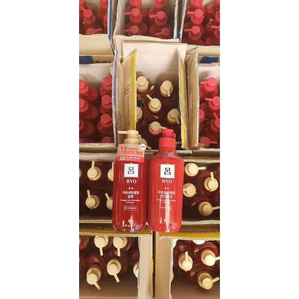 [Hàng mới về] Dầu Gội/Xả Ryo Đỏ Số 1 Hàn Quốc Chai 550ml