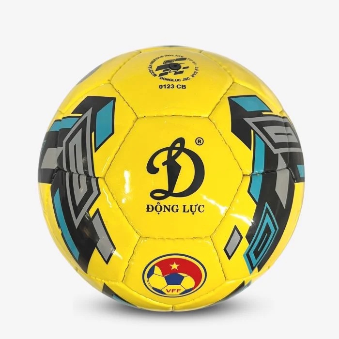 Quả bóng đá động lực sân futsal và cỏ nhân tạo ventura - da pvc khâu tay - số 4 - tặng kim bơm và lưới đựng bóng