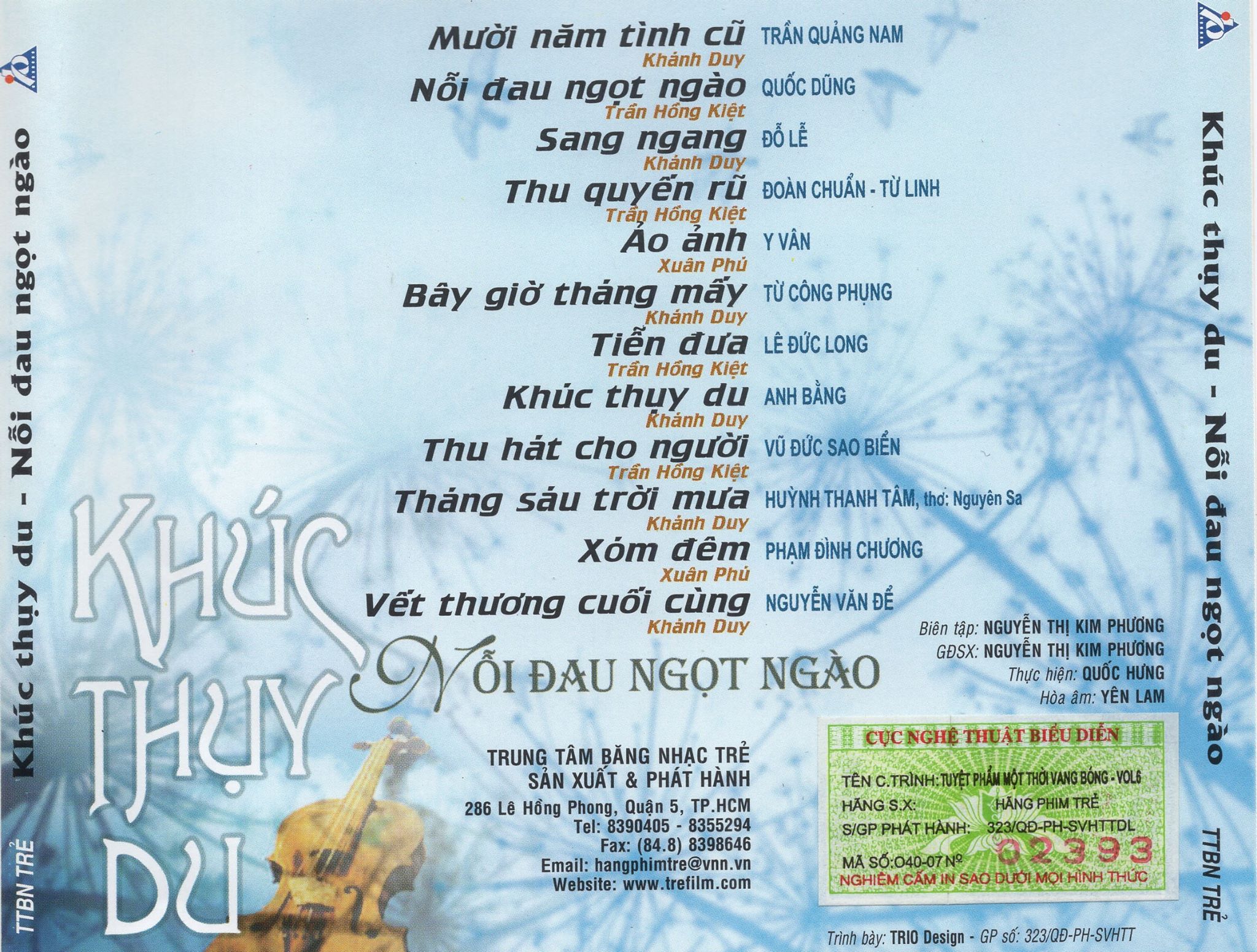 khúc thụy du- nỗi đau ngọt ngào