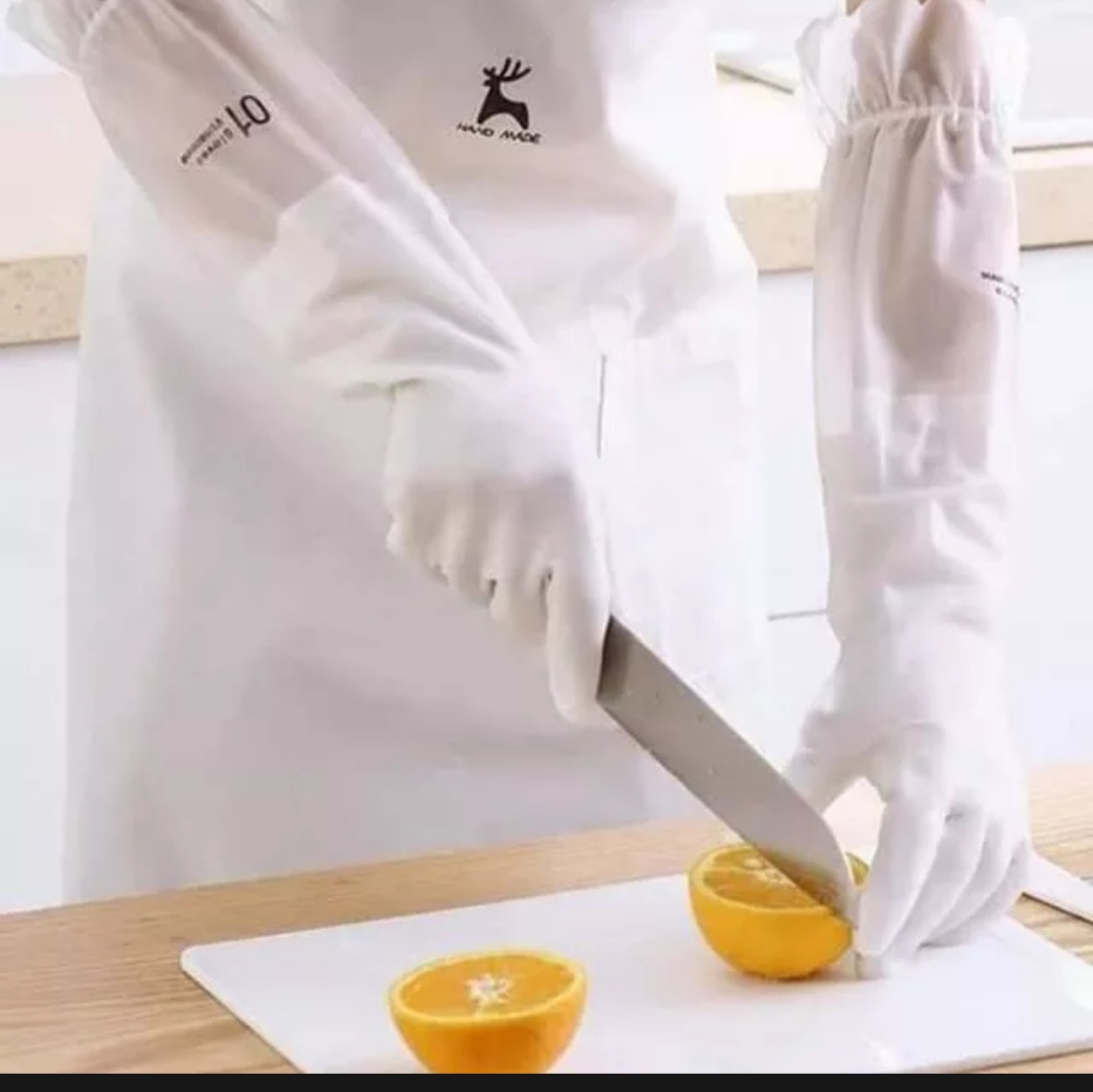 Combo 3 đôi Găng Tay Cao Su Siêu Dai,Có Dây Chun (LOẠI DÀI)