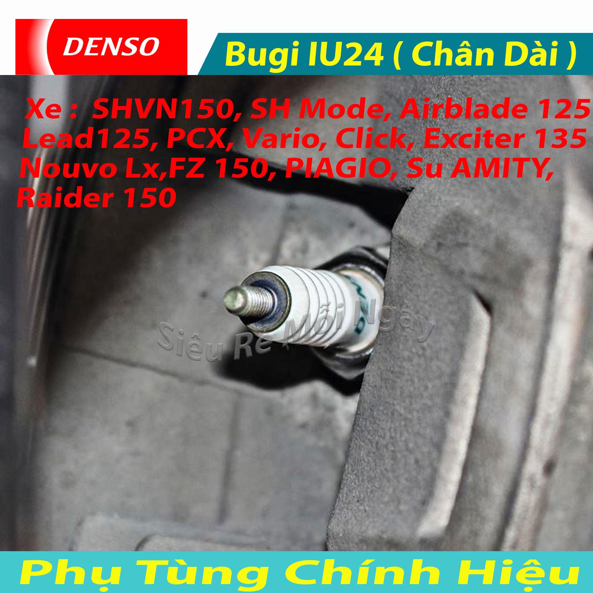 [HCM]Bugi Iridium Denso IU 24 ( Chân Dài )