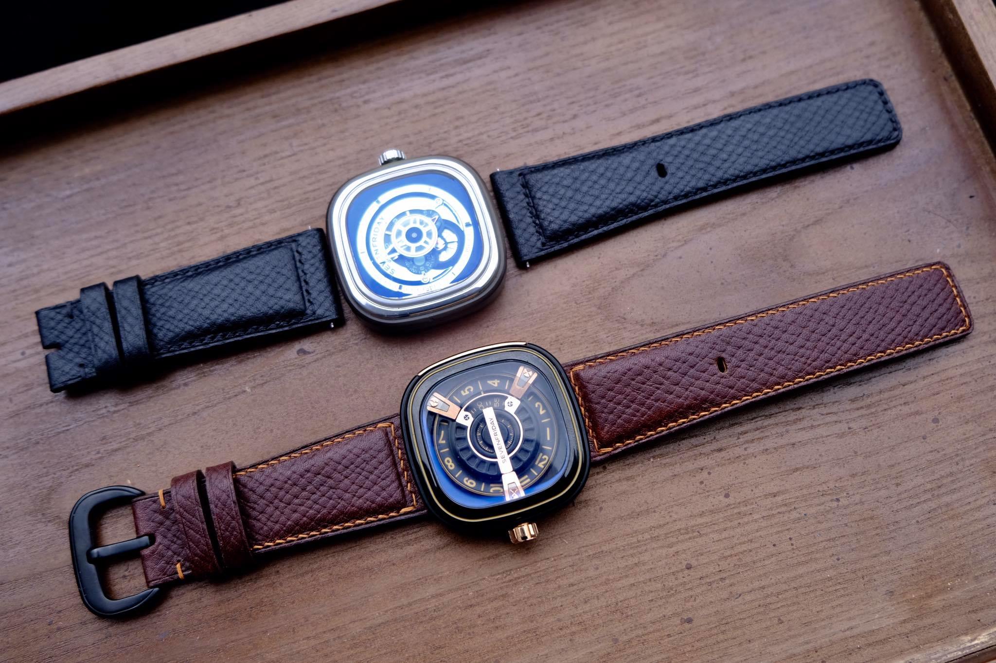 Dây đồng hồ Sevenfriday da thật nhiều mẫu (Đặt trước)