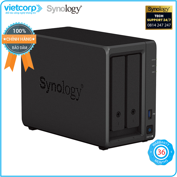 Thiết bị lưu trữ mạng NAS Synology DS723+