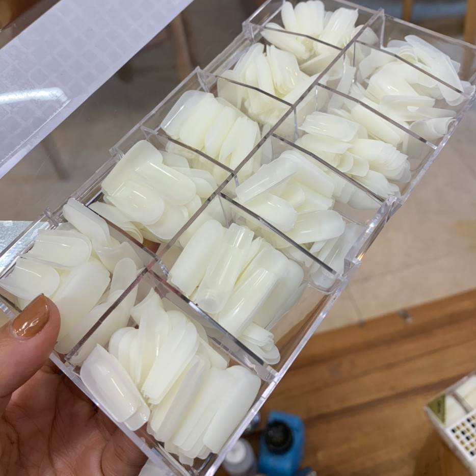 [Chính hãng] Móng up HSM, up thang nhám sẵn đủ size từ 0-9 (hộp 500 móng)