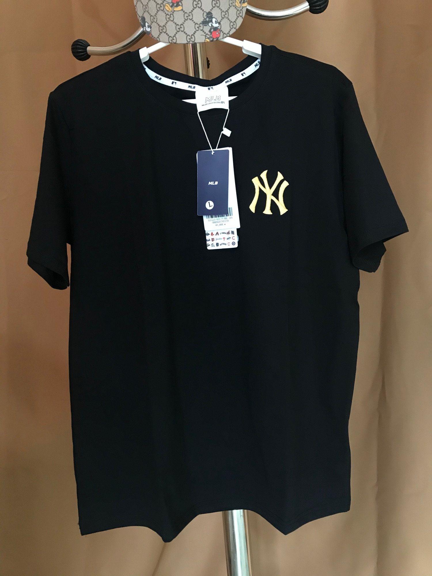 ÁO THUN MLB LOGO THÊU CAO CẤP