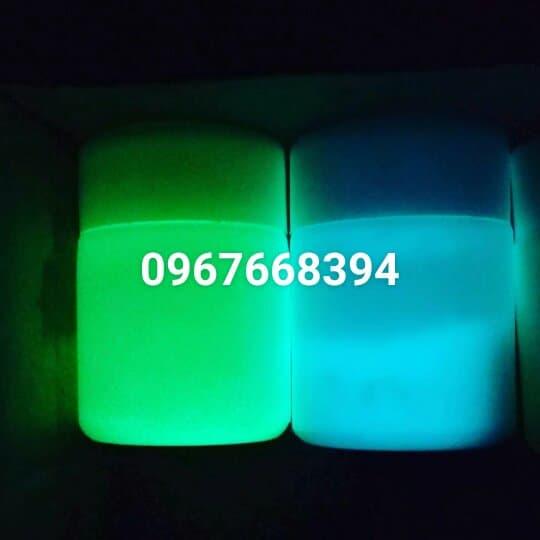 combo 3 lọ bột dạ quang tặng kèm sơn pha