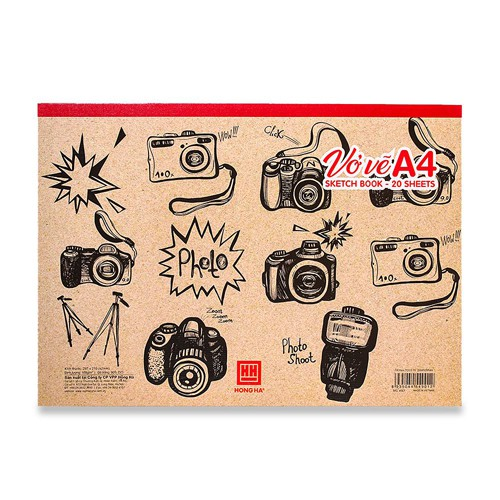 Vở vẽ A4 Hồng Hà 4901, 4931