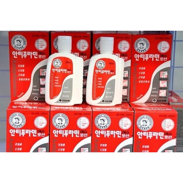Combo 3 chai dầu nóng Hàn Quốc 100ml (có con lăn)