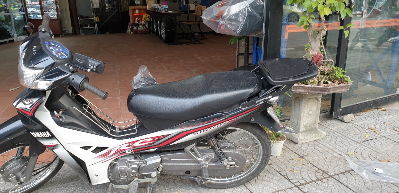 Combo thùng givi E26N+ baga sau xe SIRIUS RC các đời.