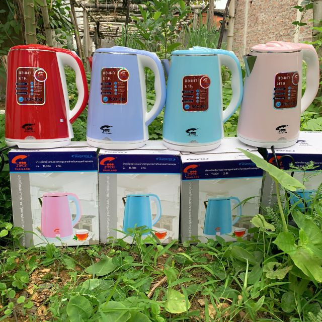ẤM SIÊU TỐC THÁI LAN-ẤM SIÊU TỐC ZIPLAI 2,5L-ẤM ĐUN NƯỚC CAO CẤP
