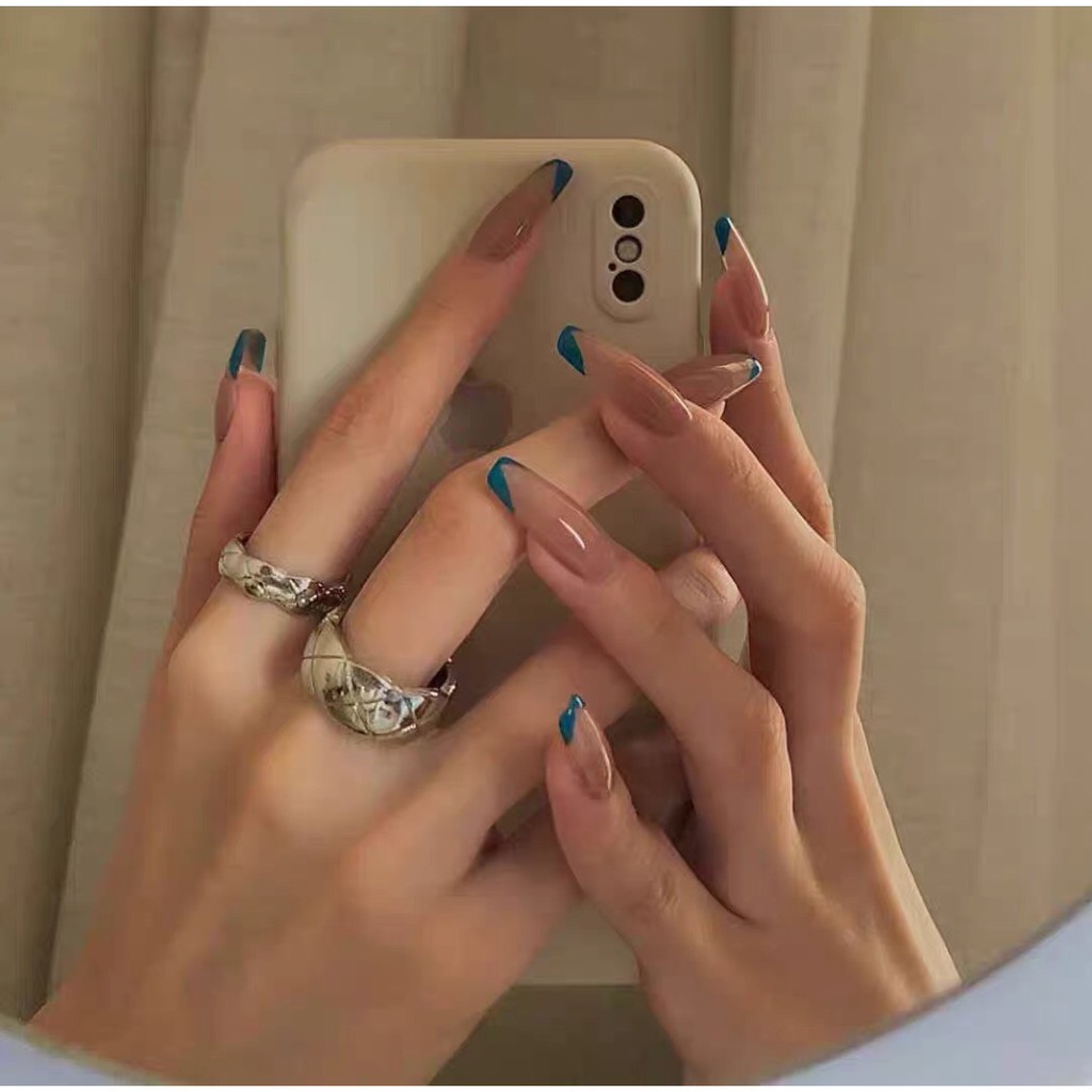 NAIL BOX THIẾT KẾ - MÓNG GIẢ TỰ GẮN - MÓNG ÚP 12 CHIẾC - A38