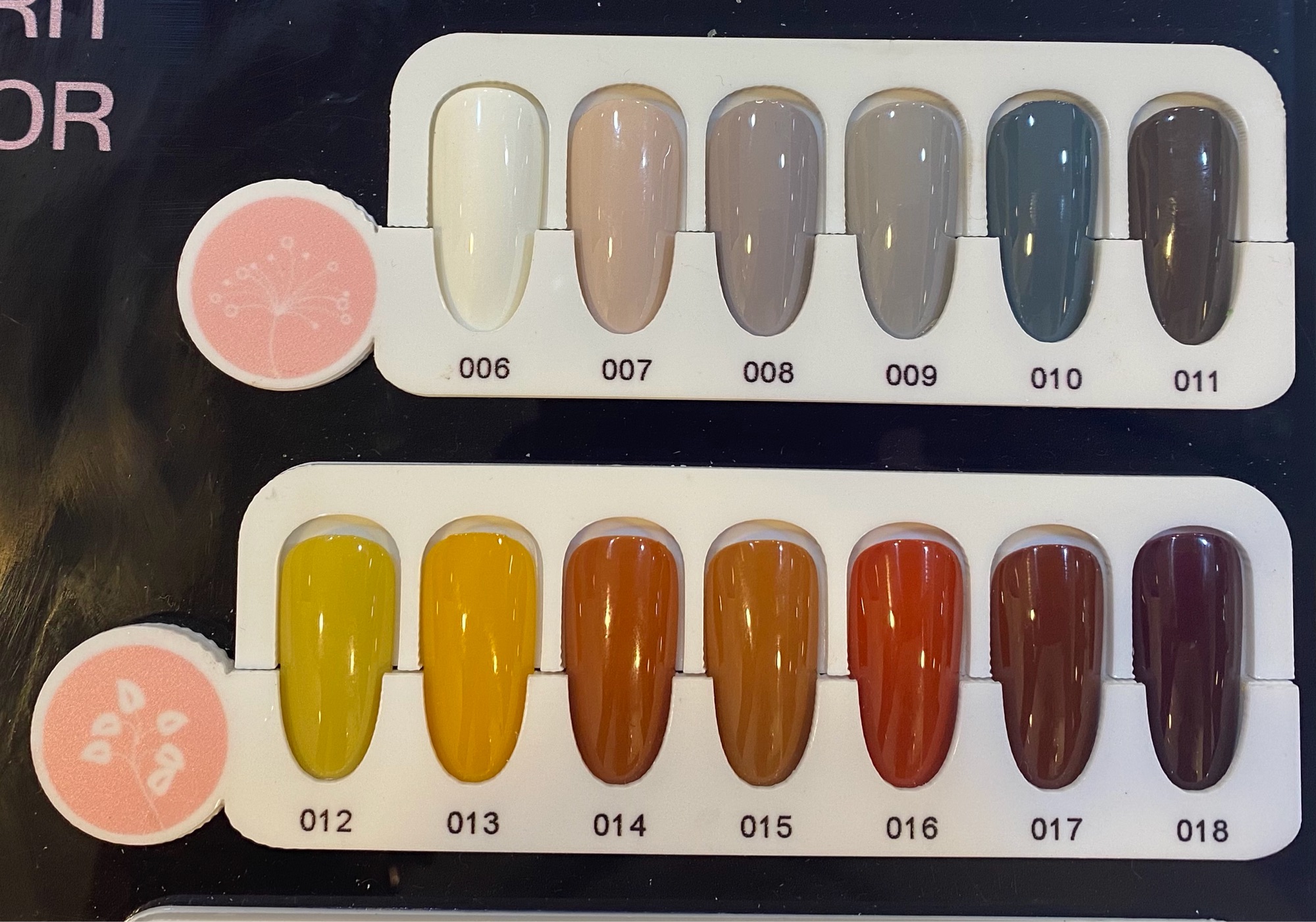 Bộ Nail Box Design 10 móng nhám trơn