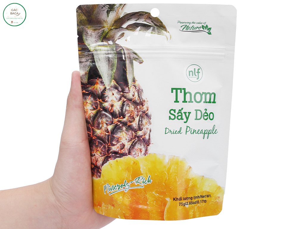 Dứa/Thơm sấy dẻo 75g