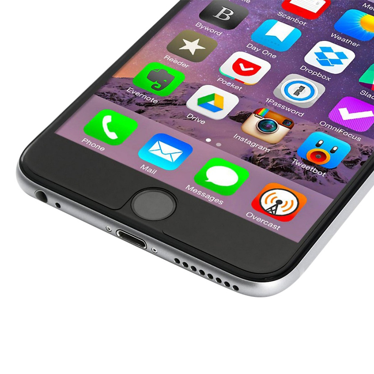 Kính Cường Lực Dẻo Nano Cho iPhone 6/6S (Trong Suốt)