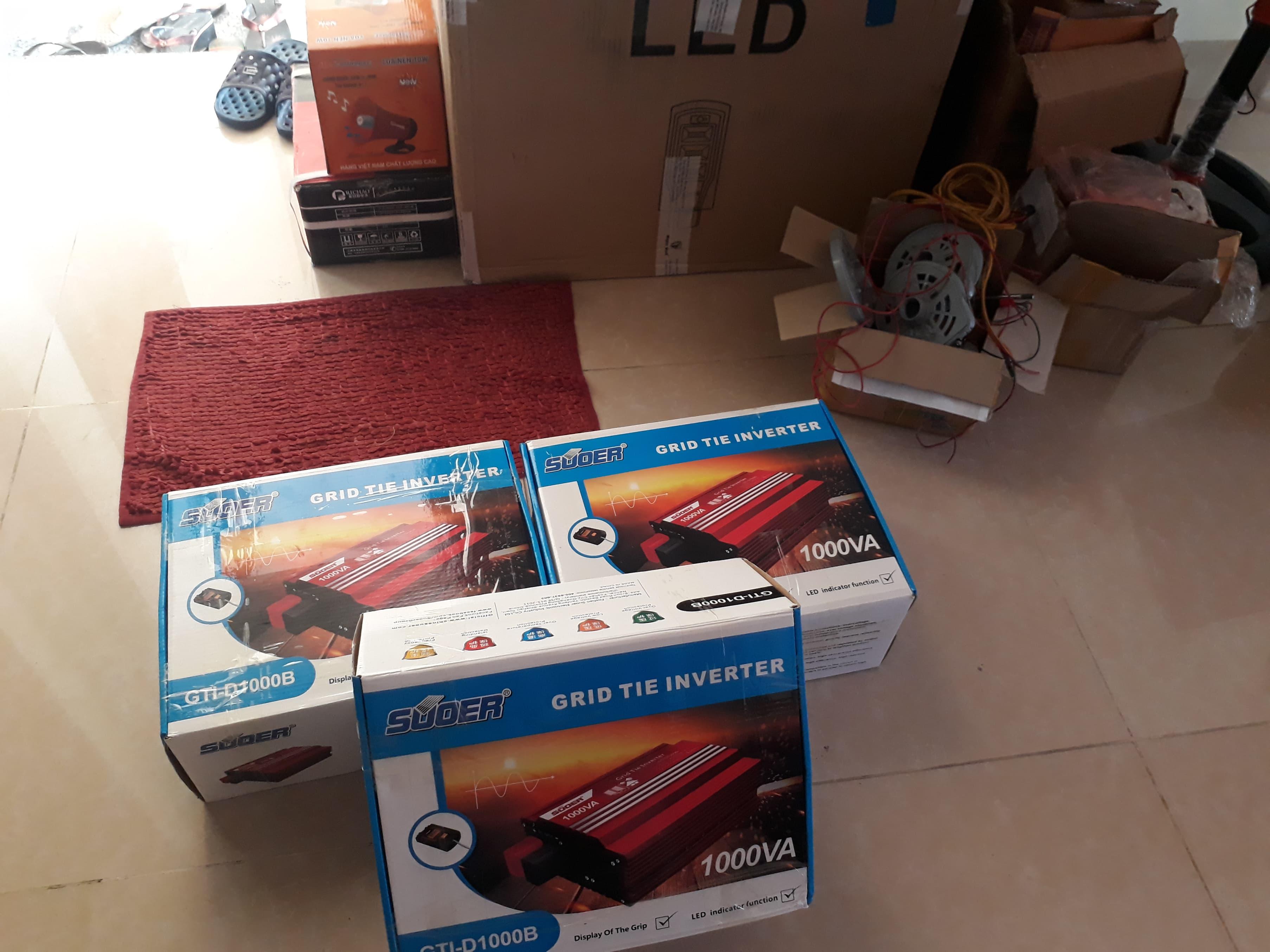 Máy hòa lưới SUOER 1000w