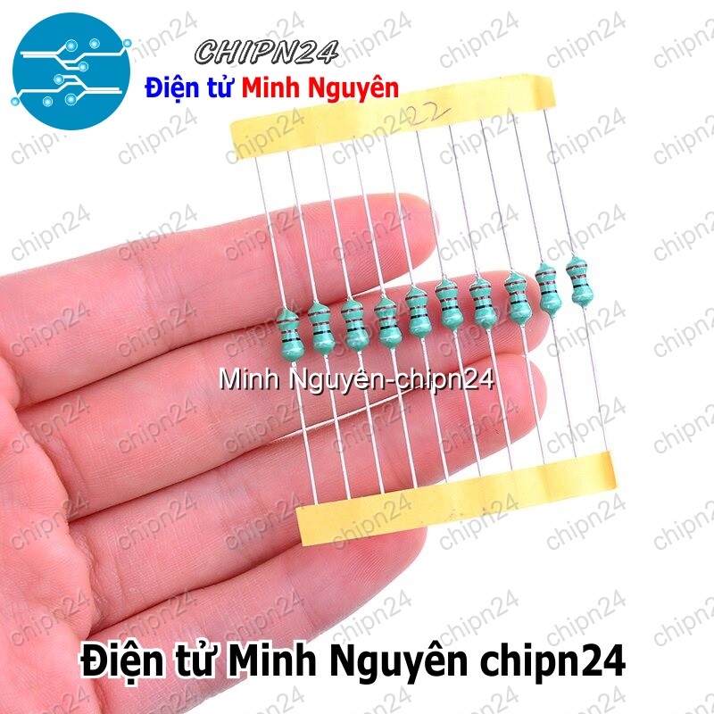 [10 cái] (K189) Cuộn cảm vạch 1/2W DIP 0410 (100uH/220uH/330uH/470uH/1MH/1.5MH/2.2MH/3.3MH/4.7MH/10MH)- [Chọn Loại] - HHH.00357