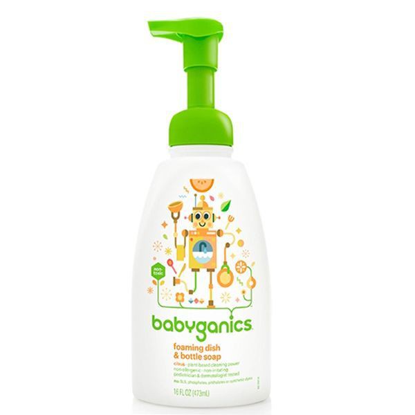 Nước rửa bình sữa Babyganics 473ml/ refill 946ml