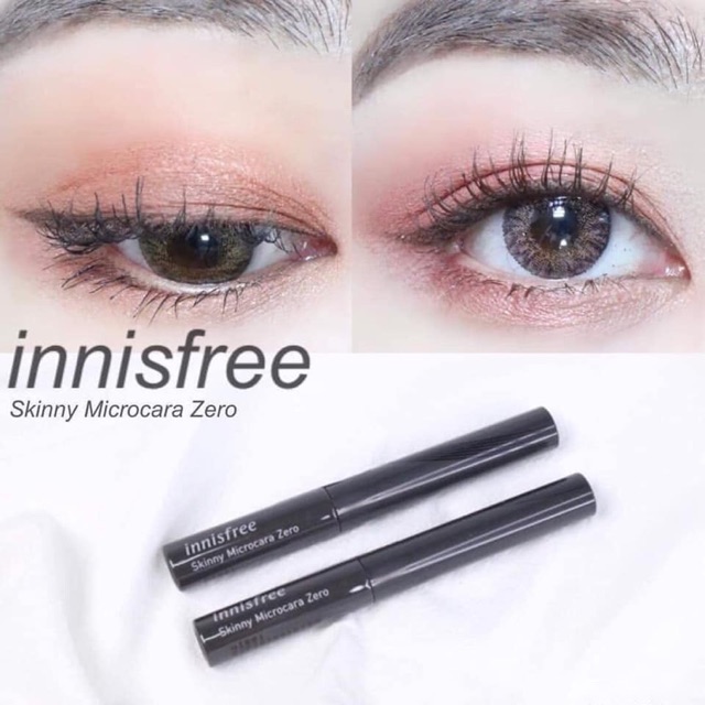 Mascara chuốt mi Skinny Microcara Zero Innisfree (mẫu mới 2019)