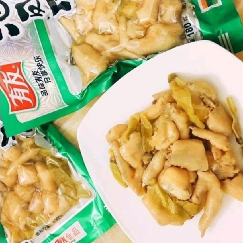[HOT] Chân Gà Cay 😍 YUYU Trùng Khánh 👍 210g