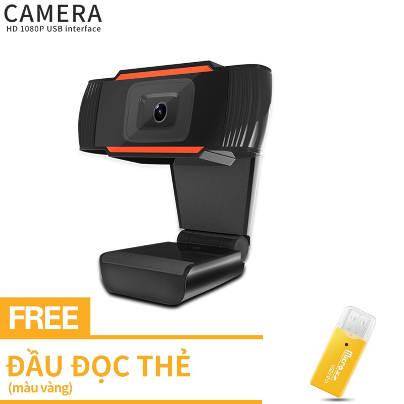 【Miễn phí Đầu đọc thẻ】Webcam Máy Ảnh HD Hấp Thụ Âm Thanh 10M, Tích Hợp Micro, Mạng Lớp Học, Camera Văn Phòng, Có Kẹp USB, Phụ Kiện Cho Máy Tính Xách Tay, Máy Tính Để Bàn