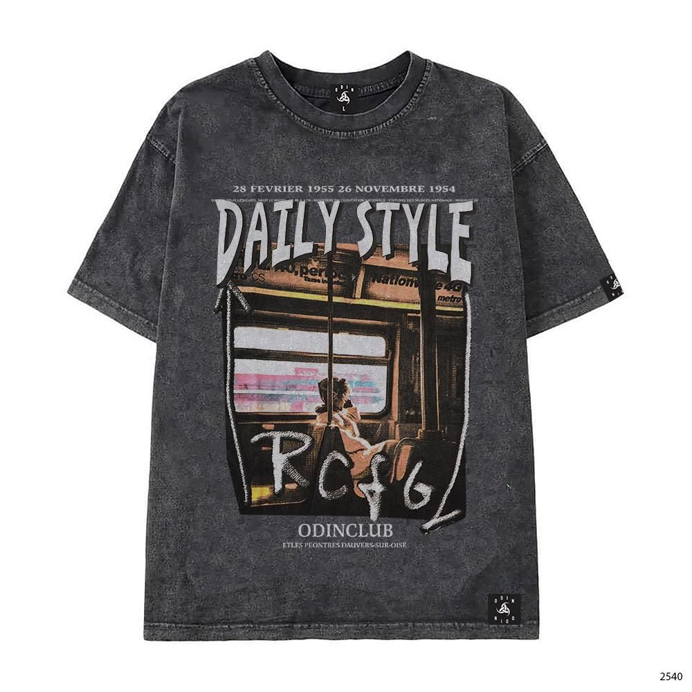 Áo thun odin daily style, áo phông wash acid form rộng, local brand odin club