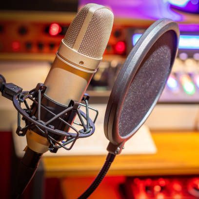 micro368 Bộ Mic Hát Livestream Karaoke online Thu Âm Chuyên Nghiệp Cực Hay (H9 có auto tune-Mic AT100)