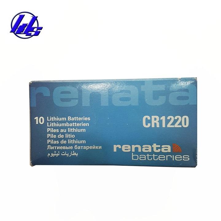 Pin CR1220 Renata lithium - Vỉ 1 viên