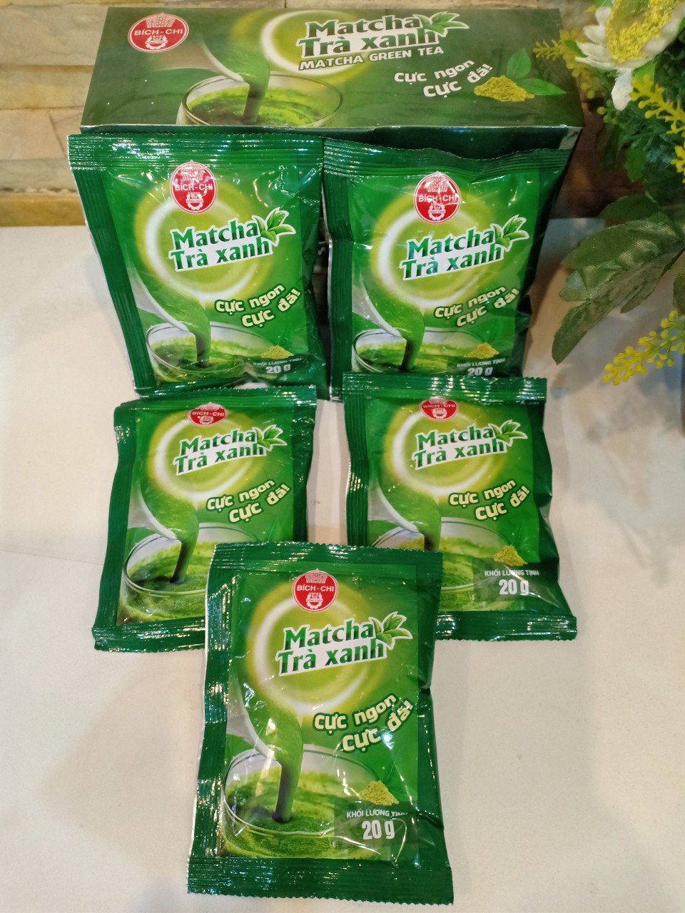 BỘT MATCHA TRÀ XANH BÍCH CHI (HỘP 200 GRAM)