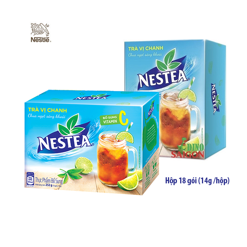 Trà chanh Nestea hộp (18 gói x14g)