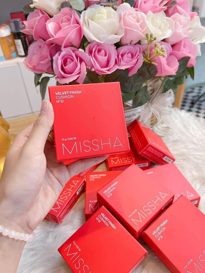 PHẤN NƯỚC MISSHA ĐỎ HÀN QUỐC [CHÍNH HÃNG]
