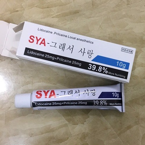 [HCM](2 tuýt) Kem tê SYA phun xăm Môi mày mí mắt