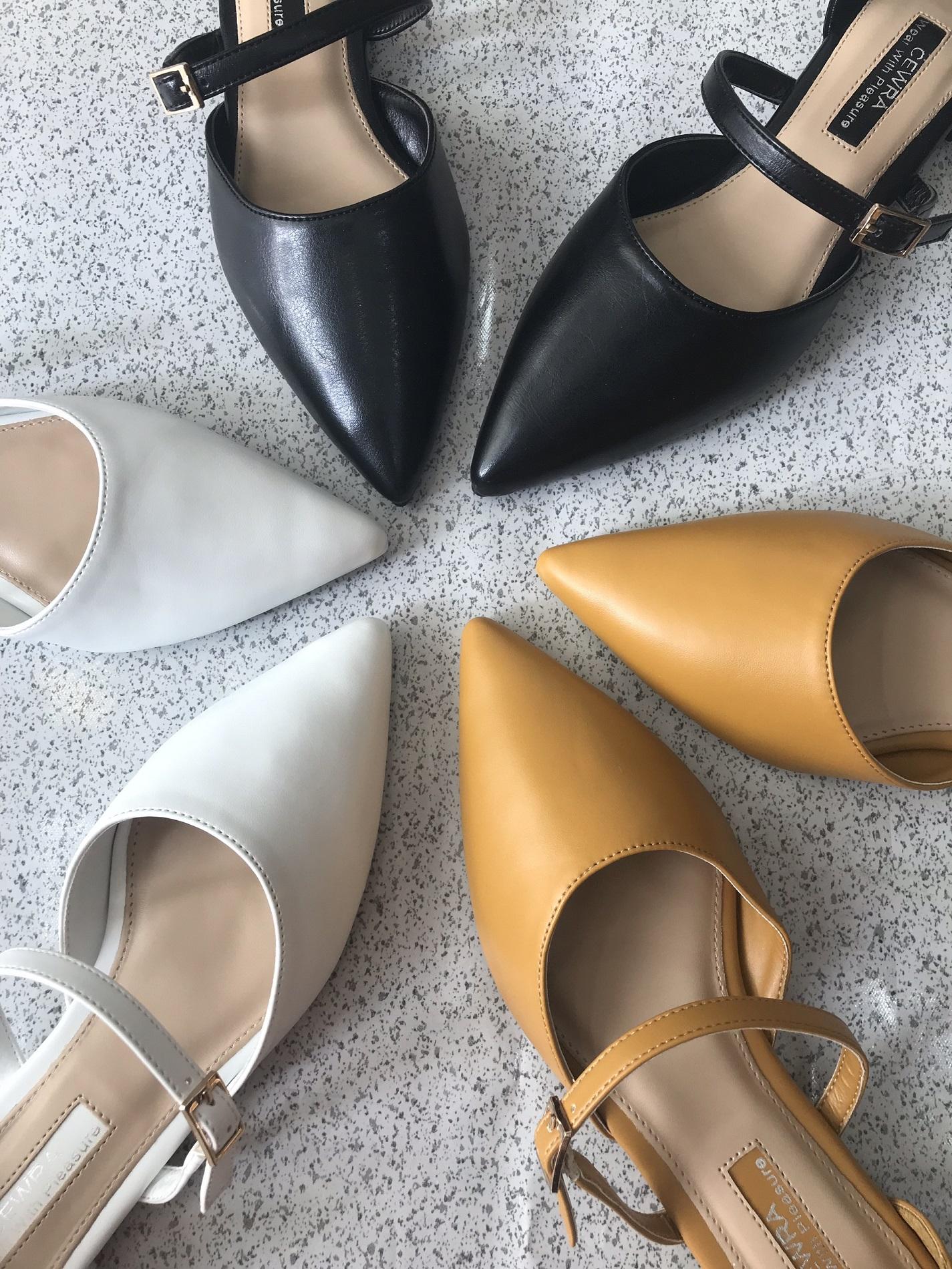 Giày sandal CEWRA BỆT MŨI NHỌN